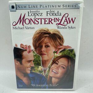 Monster-in-Law DVD Movie Rated PG-13 New Line Jennifer Lopez Jane Fonda